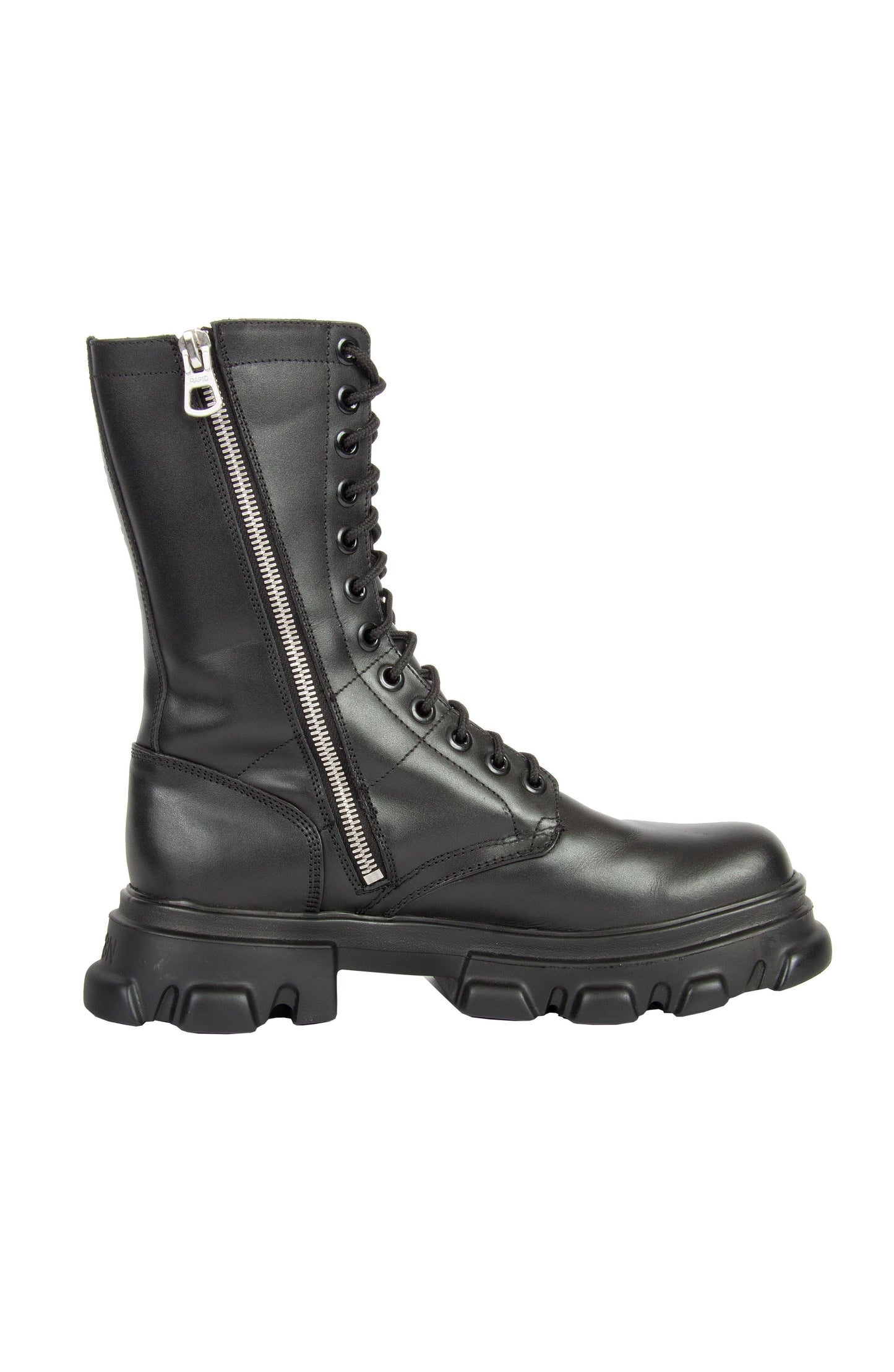 High Altitude Black Leather Boots BSB