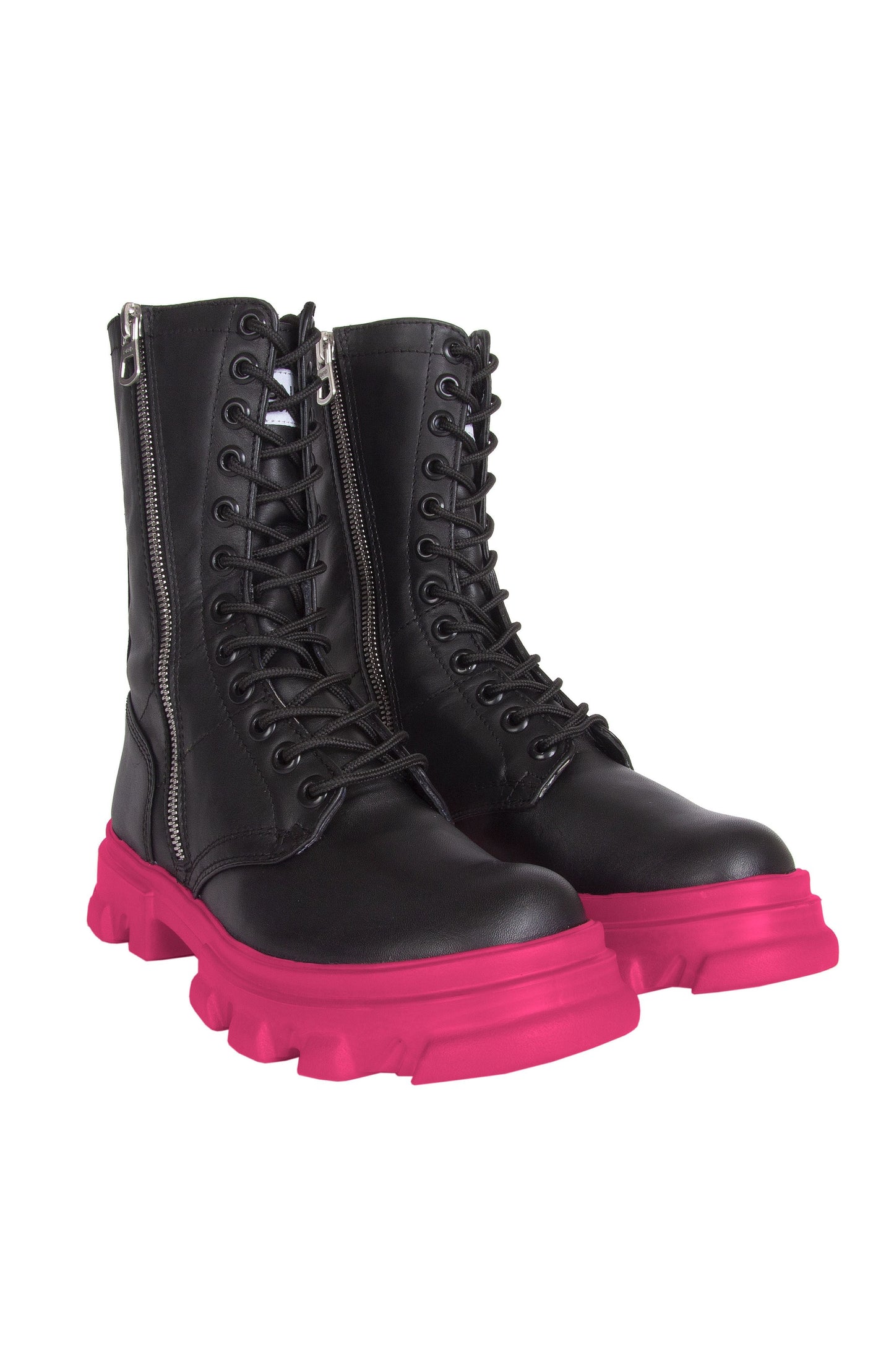 High Altitude Black Leather Boots BSB
