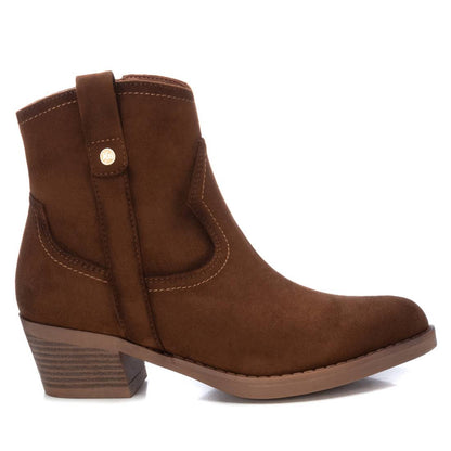 Women's Suede Italian Western Boots By XTI 142039