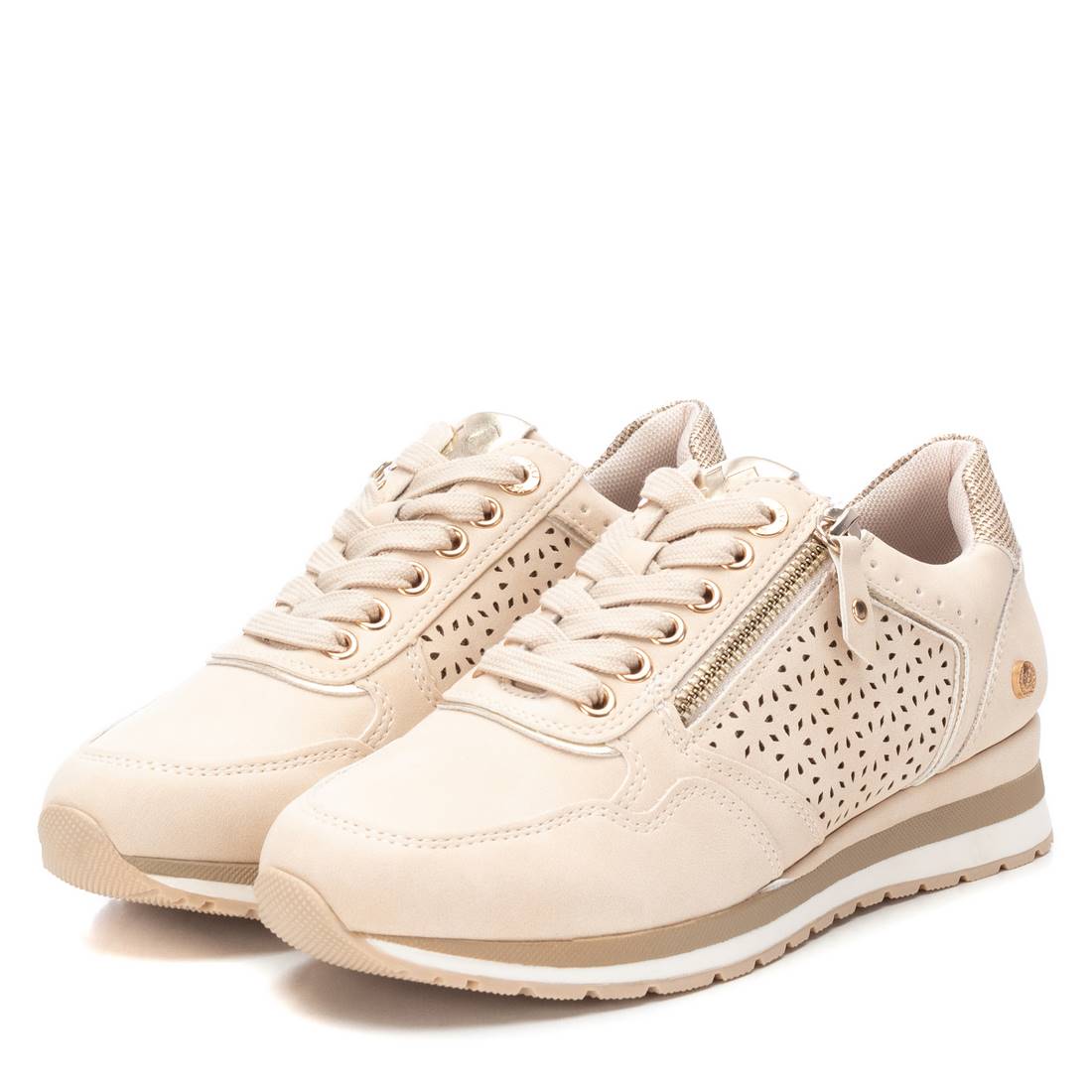 Women's Lace-Up Sneakers By XTI 142234