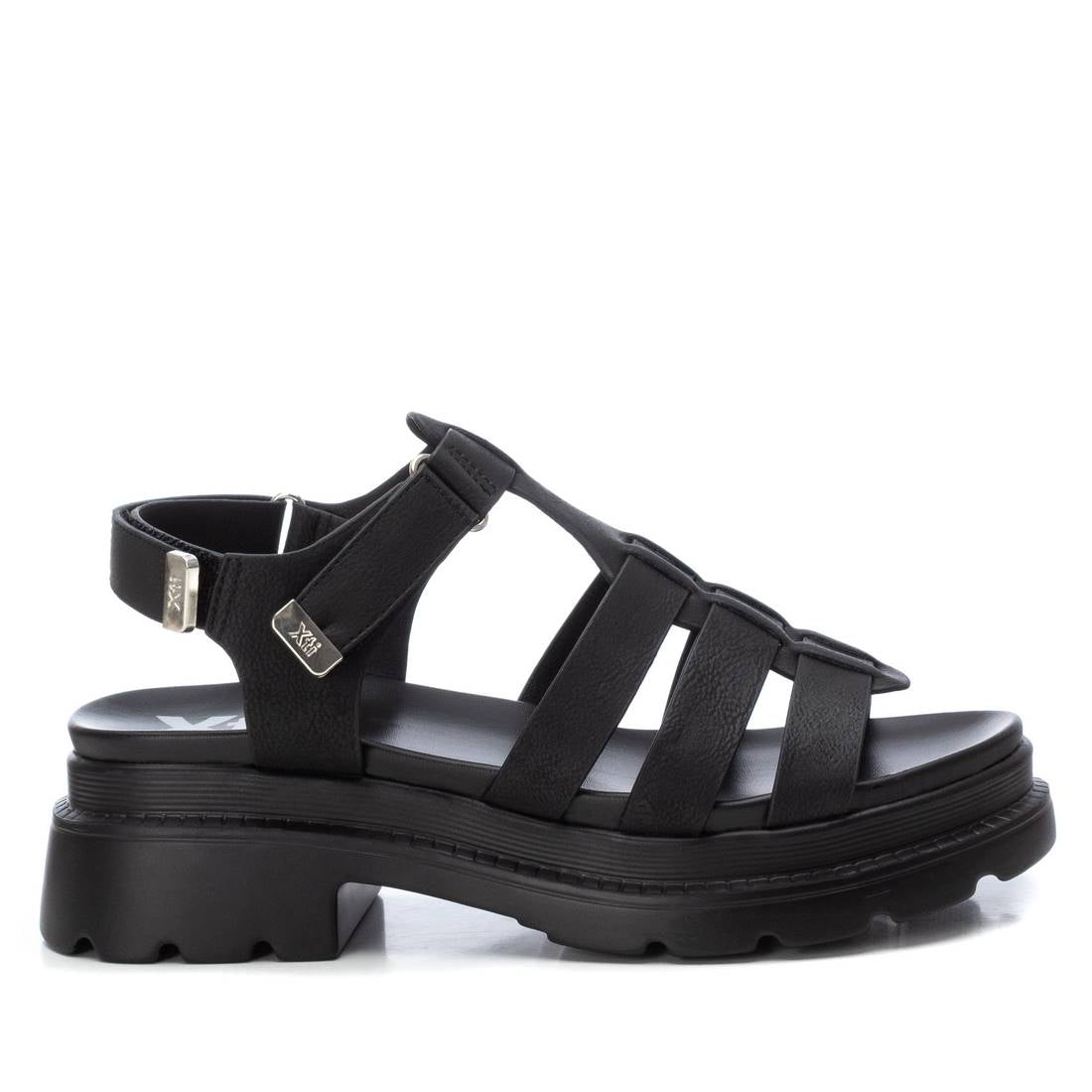 Women's sandals 142315 BLACK