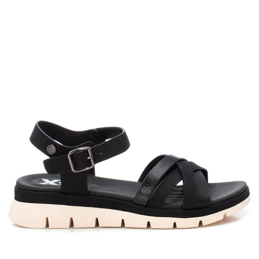 Women's sandals 142704 BLACK