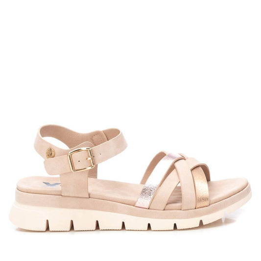 Women's sandals 142704 NUDE