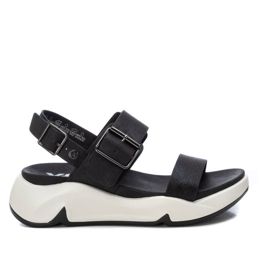 Women's sandals 142738 BLACK