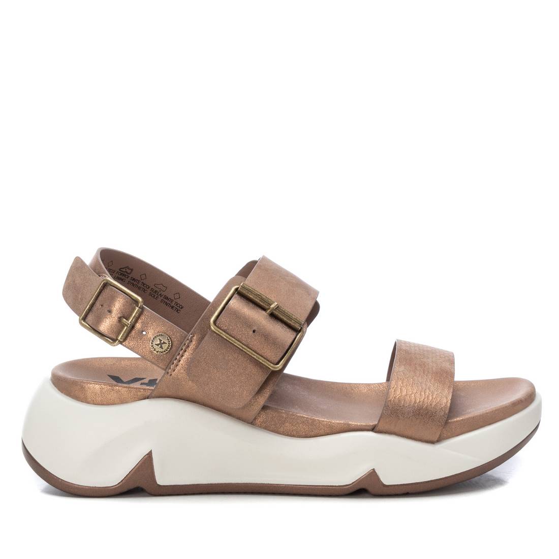 Women's sandals 142738 BRONZE