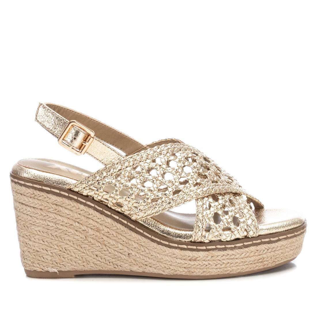 Women's sandals 142746 GOLD