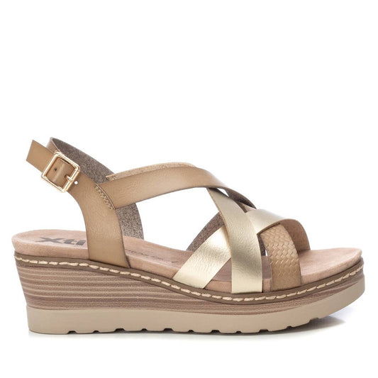 Women's sandals 142776 GOLD