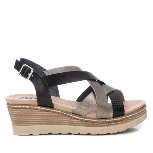 Women's sandals 142776 PLUMB