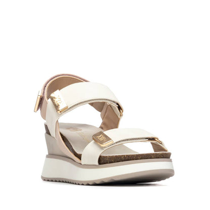 Xti WHITE PU LADIES SANDALS 142822