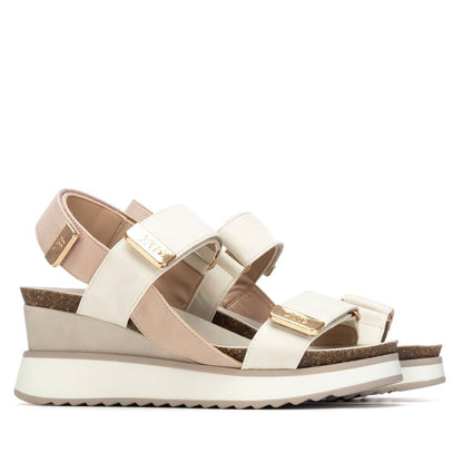 Xti WHITE PU LADIES SANDALS 142822