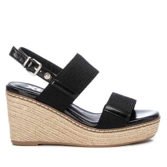 Women's sandals 142832 BLACK