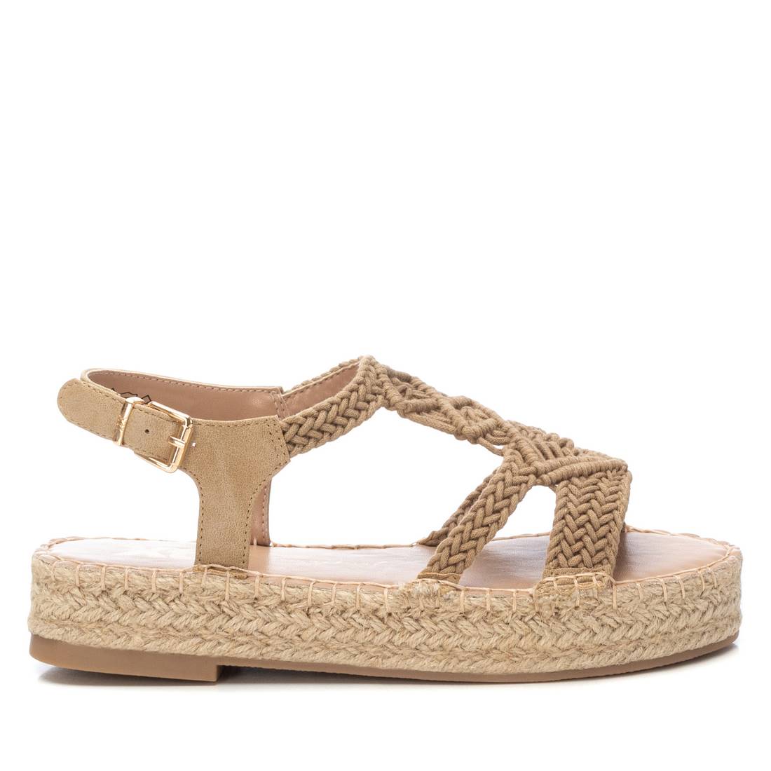 Women's sandals 142840 BEIGE