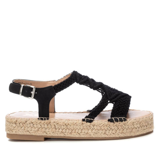 Women's sandals 142840 BLACK