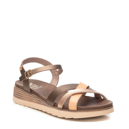 Women's Low Wedge Strappy Sandals By XTI 142852