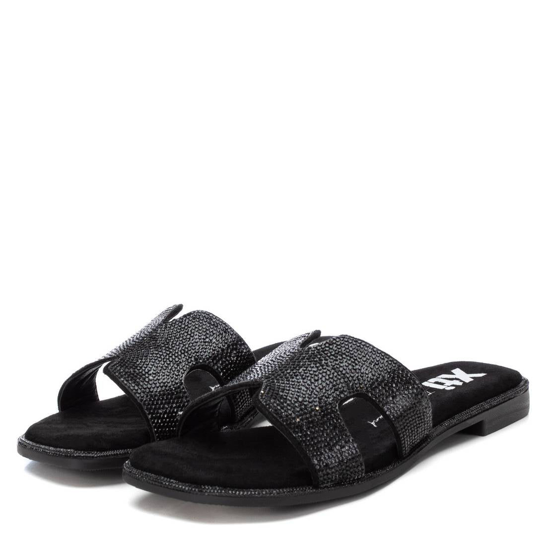 XTI Women's sandals 142857 BLACK