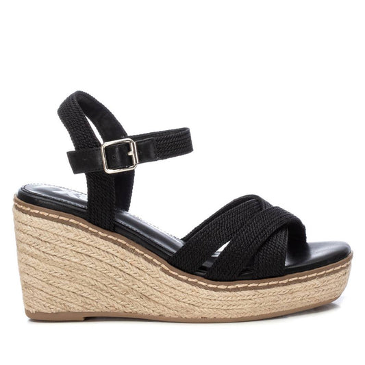 Women's sandals 142906 BLACK