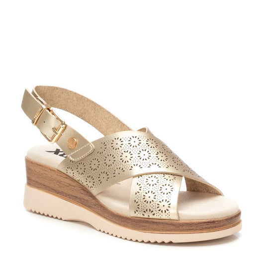 Xti GOLD PU LADIES SANDALS 143852