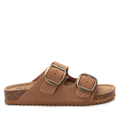 Xti CAMEL SUEDE LADIES SANDALS 144039