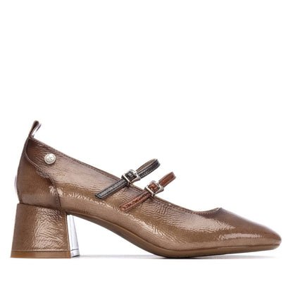 XTI Women's Patent Leather Mary Jane Heel 144255