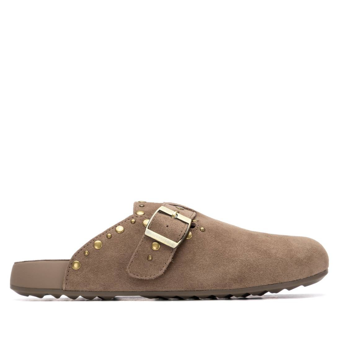 Xti BEIGE SUEDE LADIES SHOES 145121