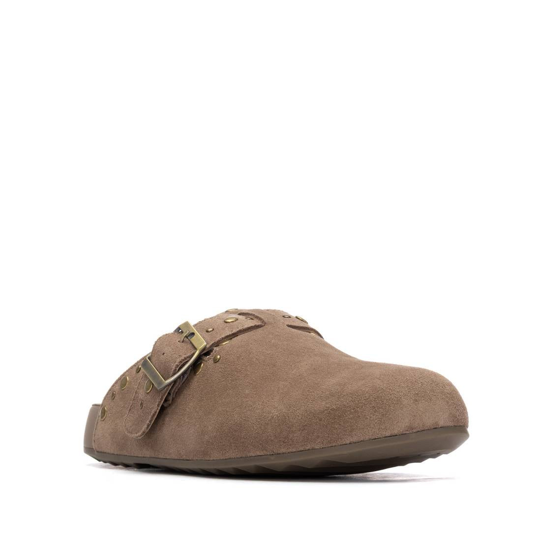 Xti BEIGE SUEDE LADIES SHOES 145121