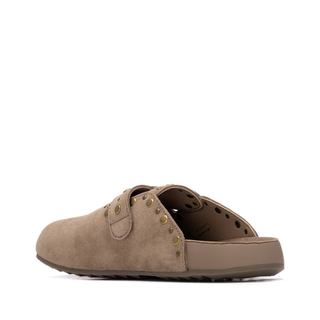 Xti BEIGE SUEDE LADIES SHOES 145121