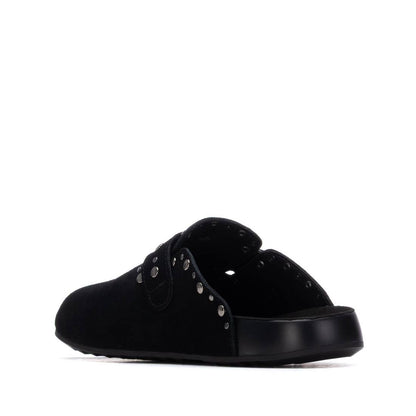 Xti BLACK SUEDE LADIES SHOES 145121