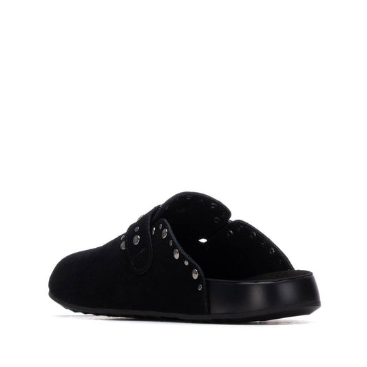 Xti BLACK SUEDE LADIES SHOES 145121