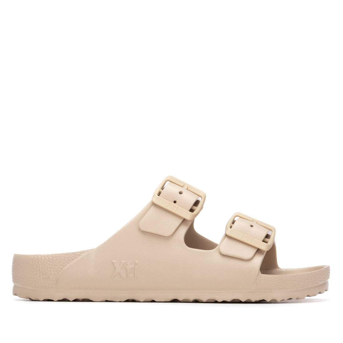Xti BEIGE PU LADIES SANDALS 145138