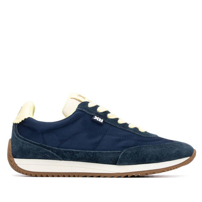 Xti NAVY TEXTILE LADIES SHOES 145209