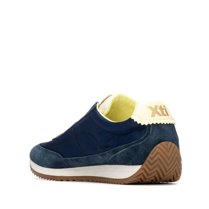 Xti NAVY TEXTILE LADIES SHOES 145209