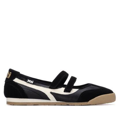 Xti BLACK PU LADIES SHOES 145220