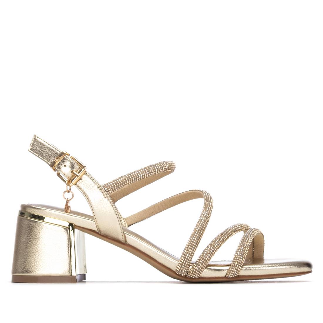 Xti GOLD PU LADIES SANDALS 145260