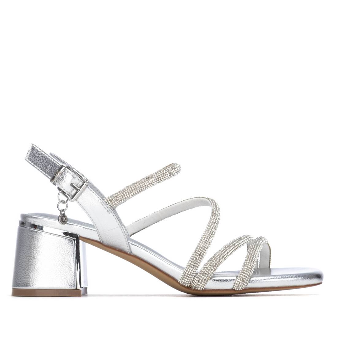 Xti SILVER PU LADIES SANDALS 145260