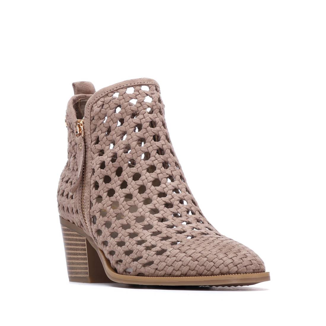 Xti MICROFIBER LADIES ANKLE BOOTS 145267