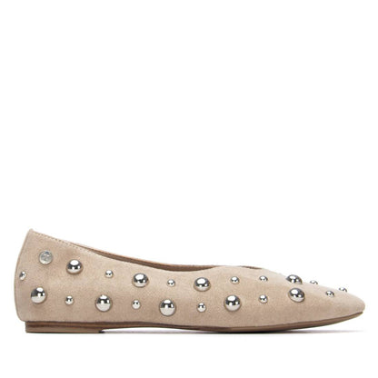 Xti TAUPE MICROFIBER LADIES SHOES 145283