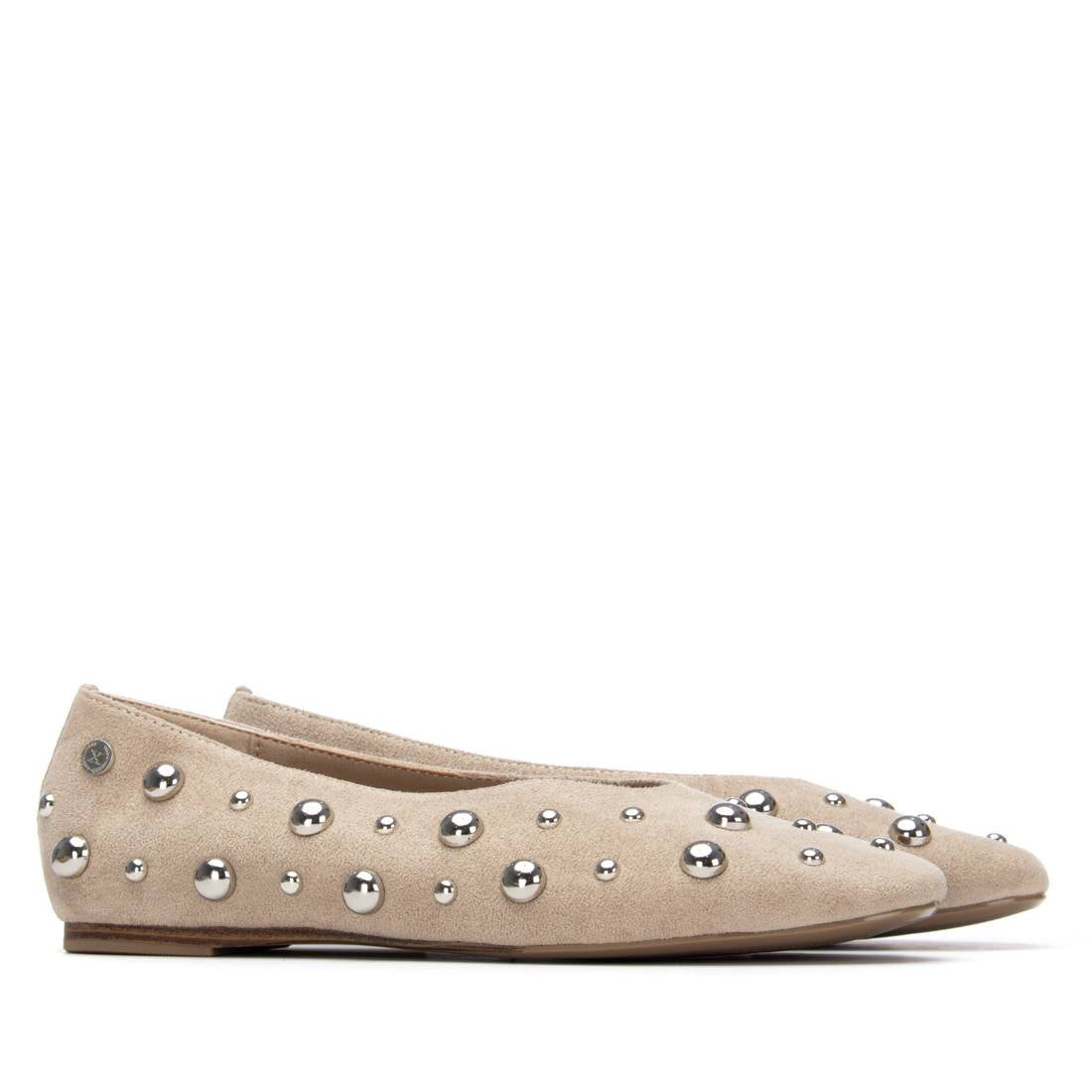 Xti TAUPE MICROFIBER LADIES SHOES 145283