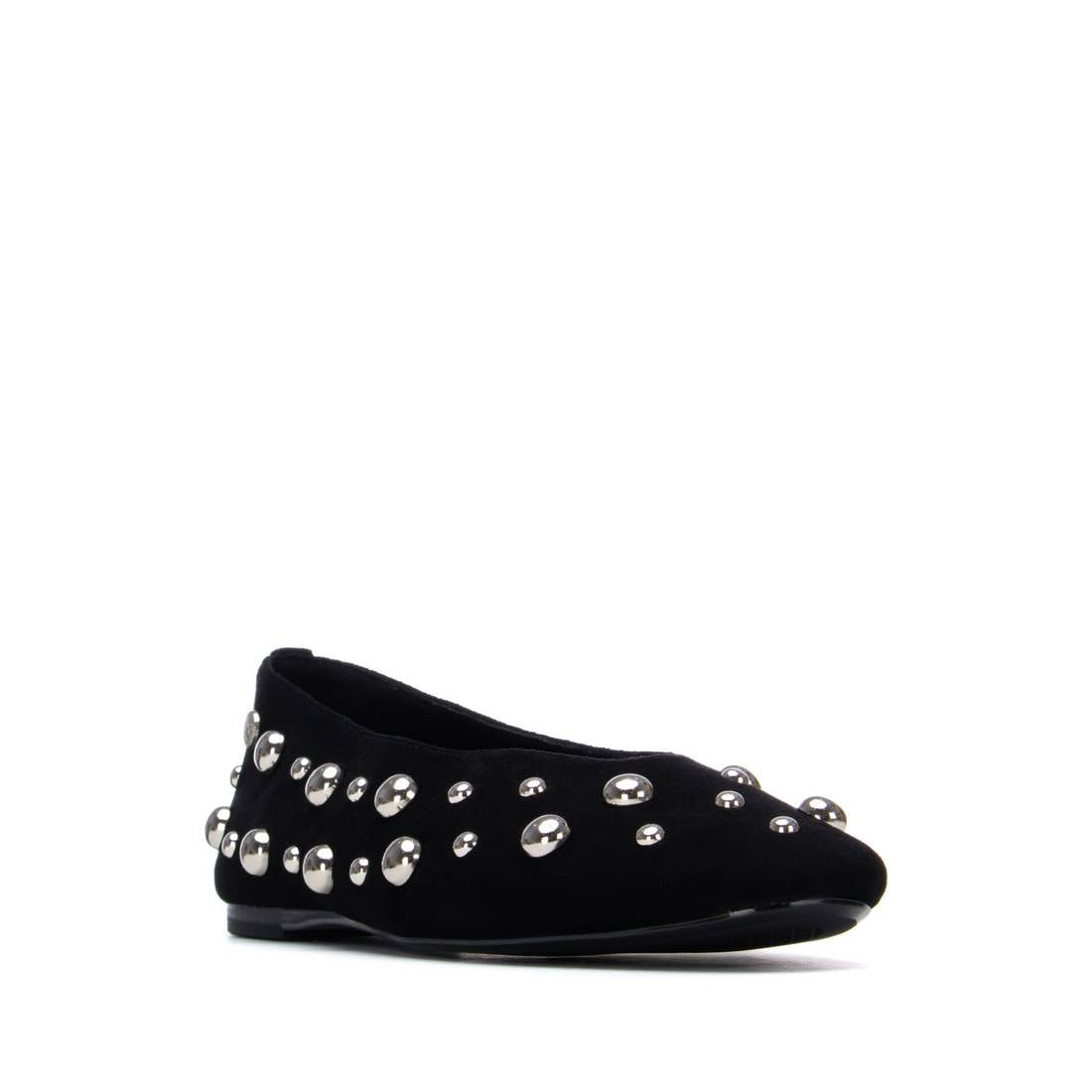 Xti BLACK MICROFIBER LADIES SHOES 145283