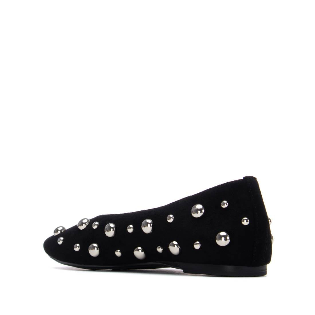 Xti BLACK MICROFIBER LADIES SHOES 145283