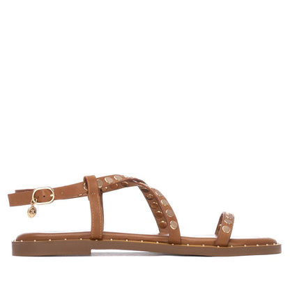 Xti CAMEL PU LADIES SANDALS 145357