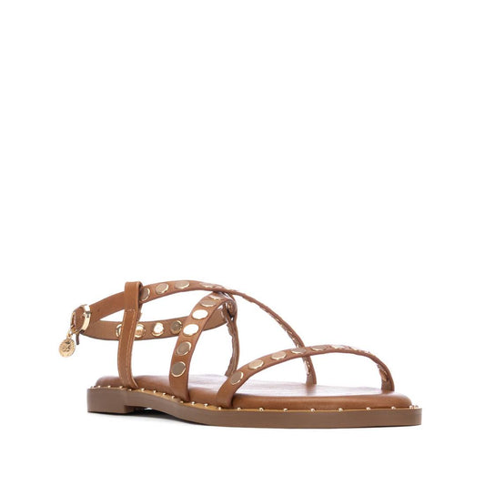Xti CAMEL PU LADIES SANDALS 145357