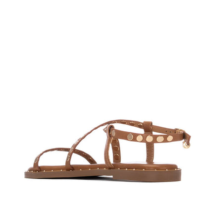 Xti CAMEL PU LADIES SANDALS 145357