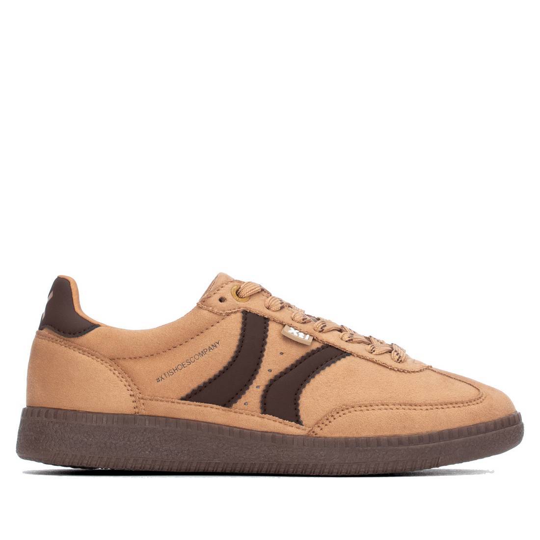 XTI Women's Casual Suede Lace-Up Sneakers 146125