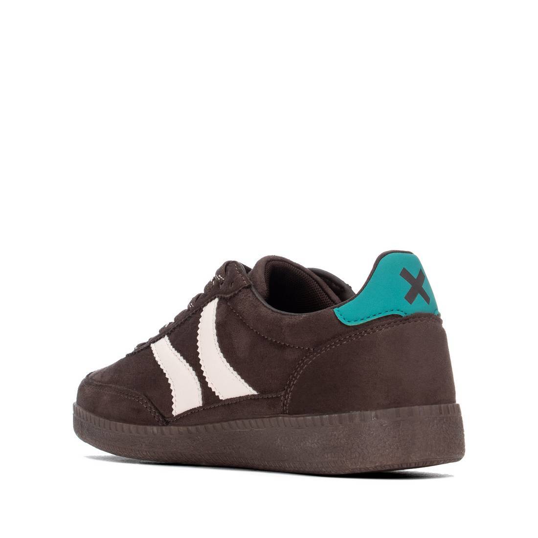 XTI Women's Casual Suede Lace-Up Sneakers 146125