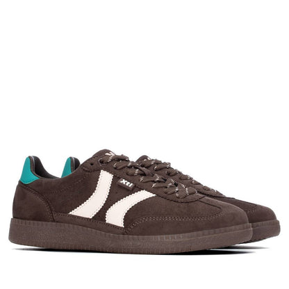 XTI Women's Casual Suede Lace-Up Sneakers 146125