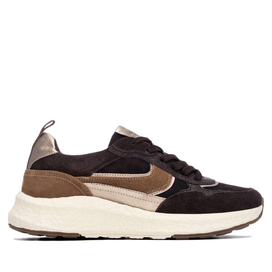XTI Women's Casual Suede Lace-Up Sneakers 146145