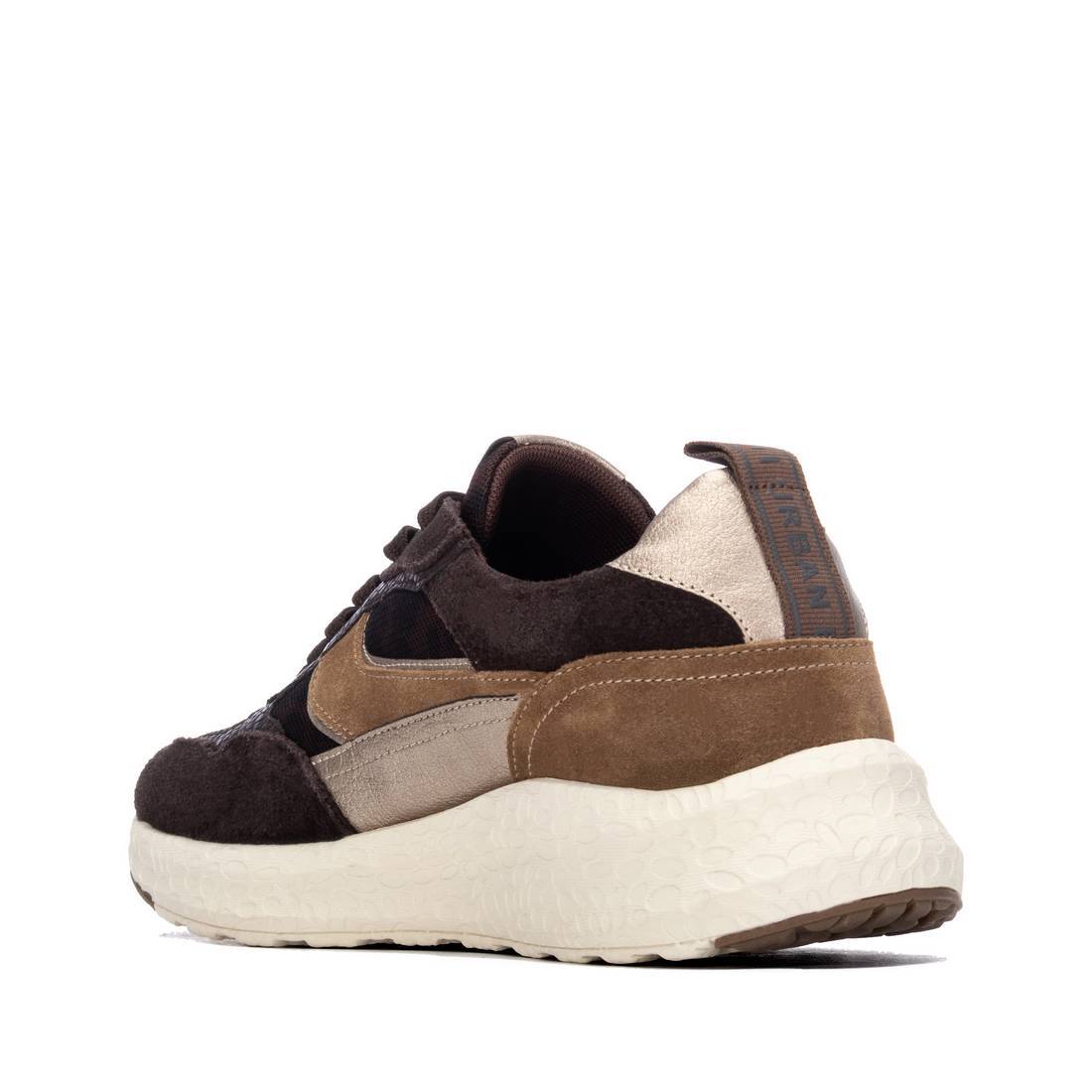 XTI Women's Casual Suede Lace-Up Sneakers 146145