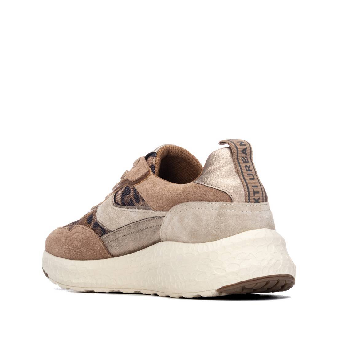 XTI Women's Casual Suede Lace-Up Sneakers 146145