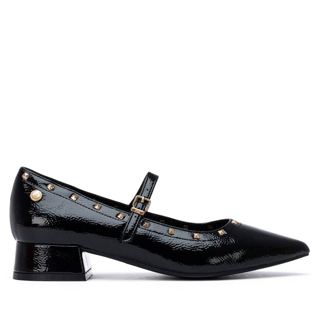 XTI Women's Patent Leather Low-Heel Mary Jane Shoes 146220