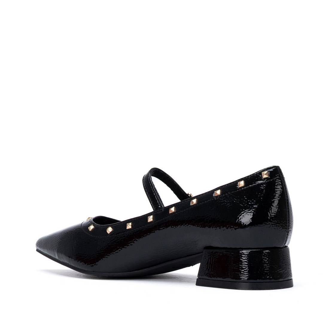XTI Women's Patent Leather Low-Heel Mary Jane Shoes 146220
